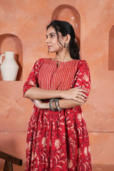 LAAL PUSHPA VATIKA – SUMMER BLOOM DRESS