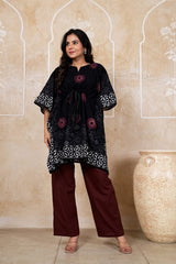 RAAZ-E-GUL – HERITAGE KAFTAN CO-ORD SET