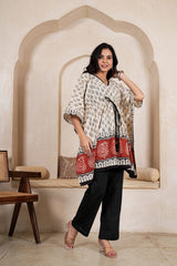 MRIGNAINI – HANDCRAFTED KAFTAN CO-ORD SET