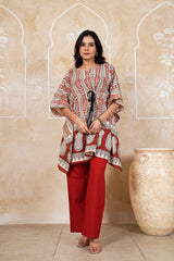 RANG MAHAL – HANDCRAFTED KAFTAN CO-ORD SET