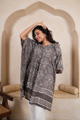 MRITTIKA REVA ( KASHISH ) – EARTH TONE KAFTAN CO-ORD SET